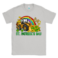 Moon Dust i dig st patrick s day bulldozer Classic Tee - JahusDesignShop