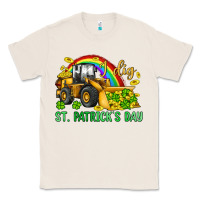 Natural i dig st patrick s day bulldozer Classic Tee - JahusDesignShop