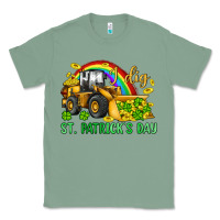 Sage i dig st patrick s day bulldozer Classic Tee - JahusDesignShop