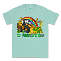 Seafoam i dig st patrick s day bulldozer Classic Tee - JahusDesignShop