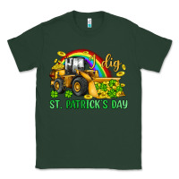 Sports Green i dig st patrick s day bulldozer Classic Tee - JahusDesignShop