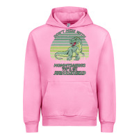 Fuchsia Pink Don t Mess With Mamasaurus You ll Get Jurasskicked Urban Hoodie - Bettercallsaul