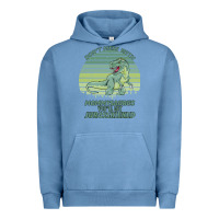 Pigment Pebble Blue Don t Mess With Mamasaurus You ll Get Jurasskicked Urban Hoodie - Bettercallsaul