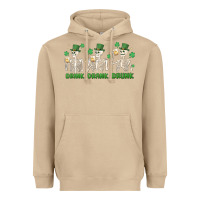 Mushroom drink drank drunk st. patricks day skeletons Heavyweight Hoodie - MaliasSmallBusiness