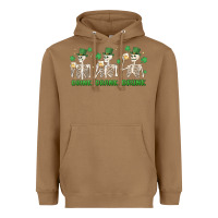 Toasted Coconut drink drank drunk st. patricks day skeletons Heavyweight Hoodie - MaliasSmallBusiness