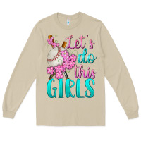 Mushroom let's do this girls baseball Long Sleeve Tee - BundleAndBundleShop