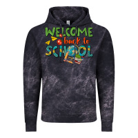 Cloud Black welcome back to school Vintage Hoodie - texasbilliewilder