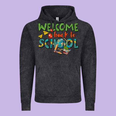 Vintage Hoodie welcome back to school