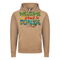 Vintage Coffee welcome back to school Vintage Hoodie - texasbilliewilder