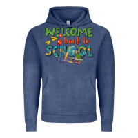 Vintage Denim welcome back to school Vintage Hoodie - texasbilliewilder