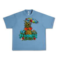 Pebble Blue summer Urban Heavy Tee - SublimationCraftShop