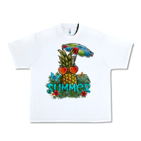 White summer Urban Heavy Tee - SublimationCraftShop
