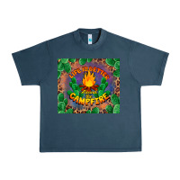 Midnight Navy life is better around the campfire Urban Heavy Tee - BarkalooDesign