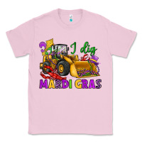 Bubblegum Pink i dig mardi gras bulldozer Classic Tee - JahusDesignShop