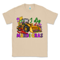 Mushroom i dig mardi gras bulldozer Classic Tee - JahusDesignShop