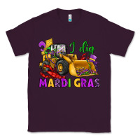 Plum i dig mardi gras bulldozer Classic Tee - JahusDesignShop
