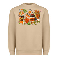 Mushroom fall nurse coffee cups Heavyweight Sweatshirt - texasbilliewilder