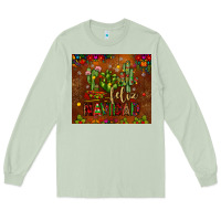 Matcha feliz navidad cactus Long Sleeve Tee - JahusDesignShop