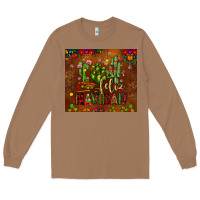 Toasted Coconut feliz navidad cactus Long Sleeve Tee - JahusDesignShop