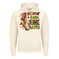 Vintage Artic steppin into juneteenth Vintage Hoodie - Zillion Design Studio