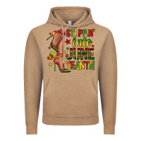 Vintage Coffee steppin into juneteenth Vintage Hoodie - Zillion Design Studio