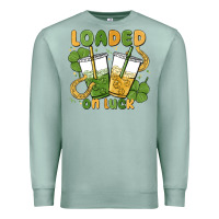 Seafoam loaded on luck Premium Sweatshirt - MaliasSmallBusiness
