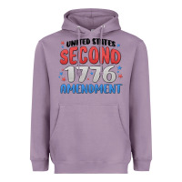 Lavender united states second 1776 amendment Heavyweight Hoodie - MaliasSmallBusiness