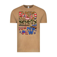 Vintage Camel red white and pew pew pew Vintage Tee - Zillion Design Studio