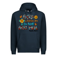 Navy god is within her she will not fail Premium Hoodie - BundleAndBundleShop