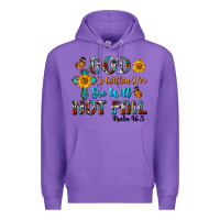 Purple god is within her she will not fail Premium Hoodie - BundleAndBundleShop