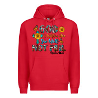 Red god is within her she will not fail Premium Hoodie - BundleAndBundleShop