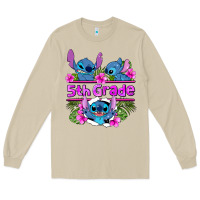 Mushroom preview flower stitch 5th grade Long Sleeve Tee - AdoDesignShop