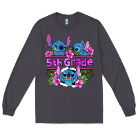 Smoke preview flower stitch 5th grade Long Sleeve Tee - AdoDesignShop