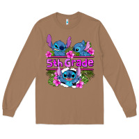 Toasted Coconut preview flower stitch 5th grade Long Sleeve Tee - AdoDesignShop