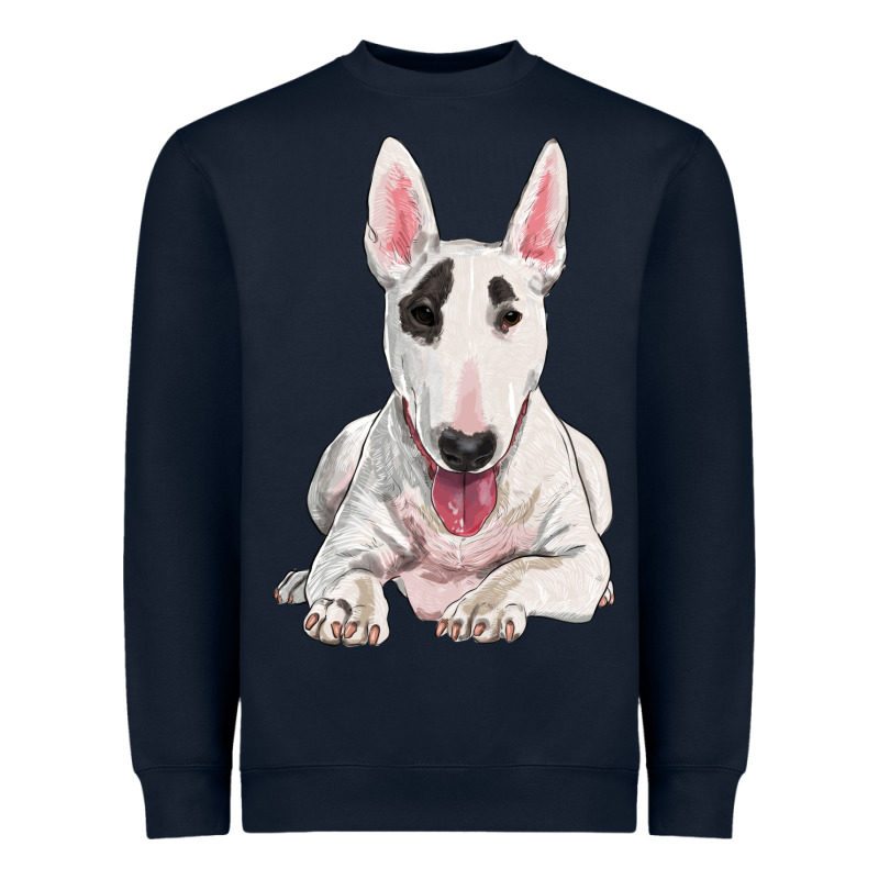 Bull Terrier Heavyweight Sweatshirt by RanaPortraitStore | Teevron