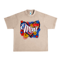 French Oak American mini heart Urban Heavy Tee - Neo Western