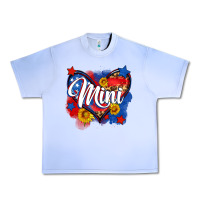 Grape Ice American mini heart Urban Heavy Tee - Neo Western