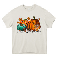 Cream pumpkin spice everthing Heavy Core Tee - RacoonDesign