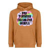 Meerkat my tummy freaking hurts Heavyweight Hoodie - MaliasSmallBusiness