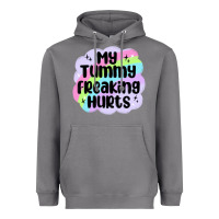 Storm my tummy freaking hurts Heavyweight Hoodie - MaliasSmallBusiness