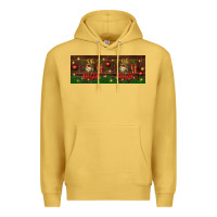 Antique Gold oh holy night Premium Hoodie - BundleAndBundleShop