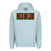 Blue Mist oh holy night Premium Hoodie - BundleAndBundleShop