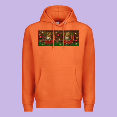 Oh Holy Night Premium Hoodie Designed By Bundleandbundleshop