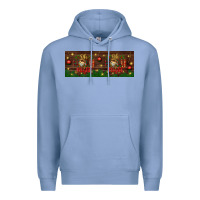 Colony Blue oh holy night Premium Hoodie - BundleAndBundleShop