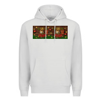Dove Grey oh holy night Premium Hoodie - BundleAndBundleShop