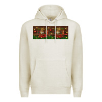 Oatmeal Heather oh holy night Premium Hoodie - BundleAndBundleShop
