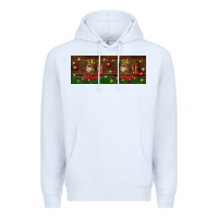 White oh holy night Premium Hoodie - BundleAndBundleShop