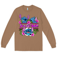 Toasted Coconut preview flower stitch 3rd grade Long Sleeve Tee - AdoDesignShop