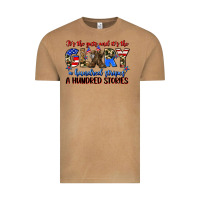 Vintage Camel it's the guts and it's the glory a hundred stripes Vintage Tee - Zillion Design Studio