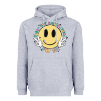 Heather Grey peace out single digits im 10 Heavyweight Hoodie - MaliasSmallBusiness